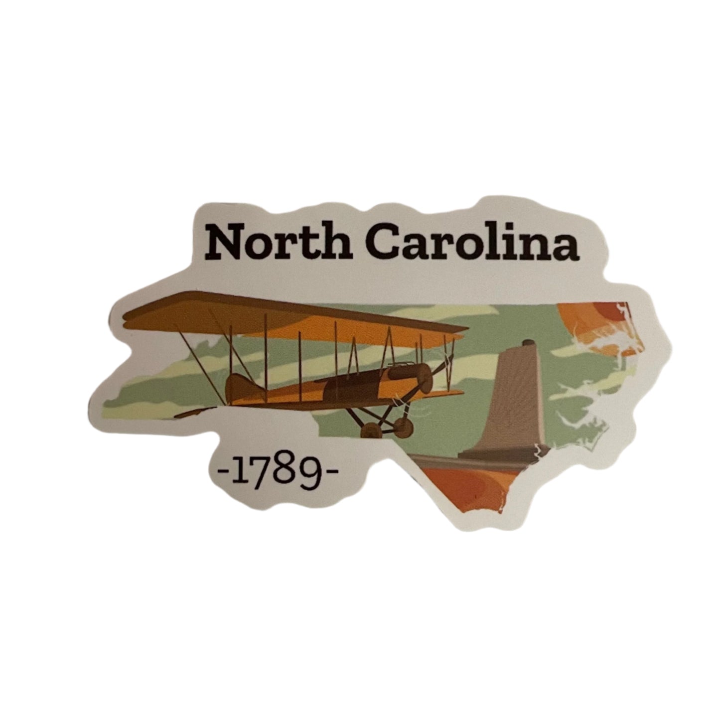 North Carolina State Sticker