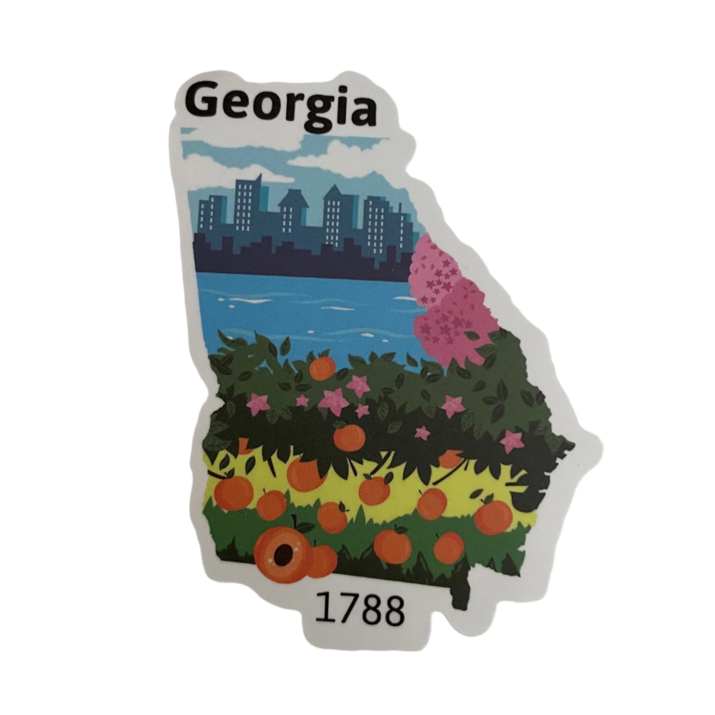 Georgia State Sticker
