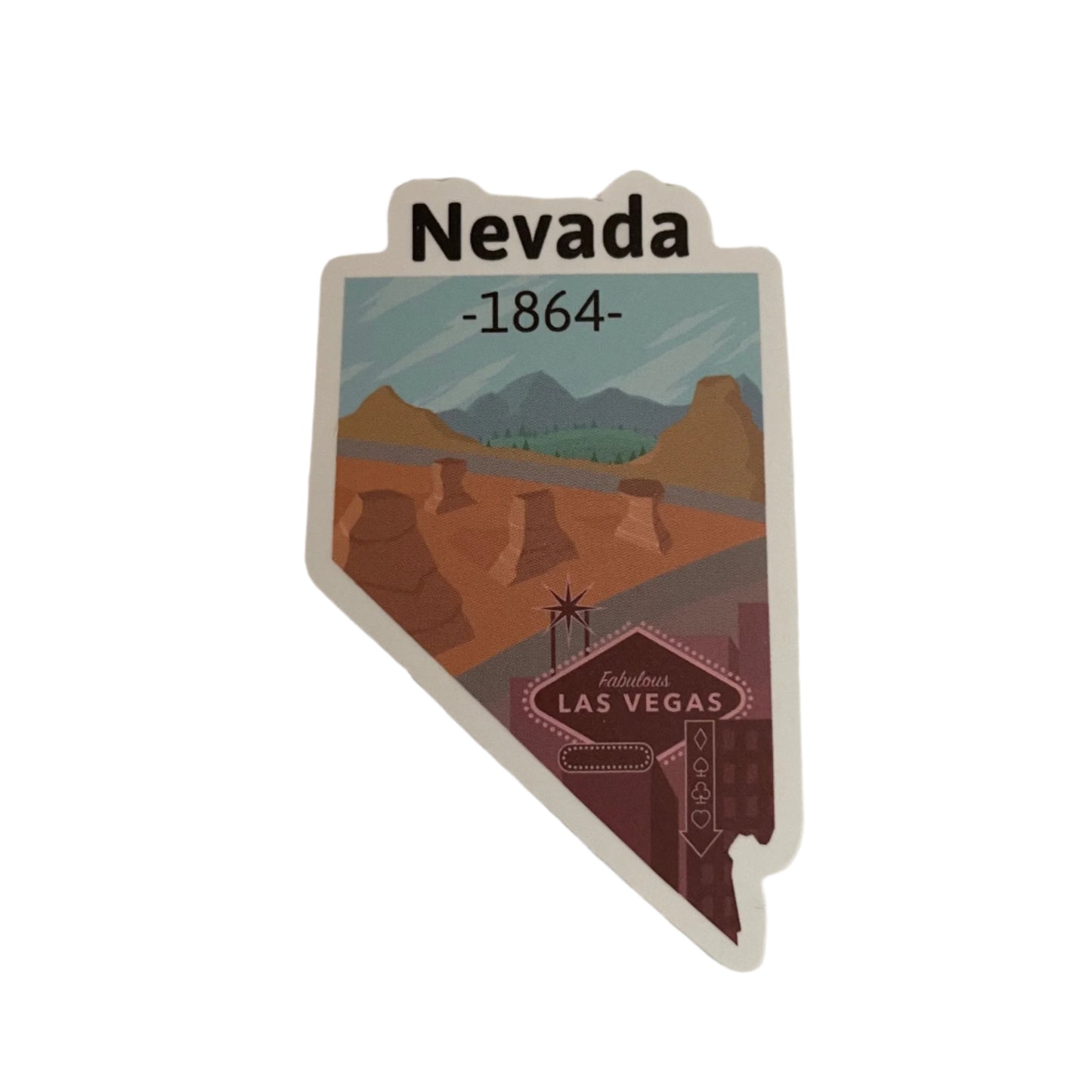 Nevada State Sticker
