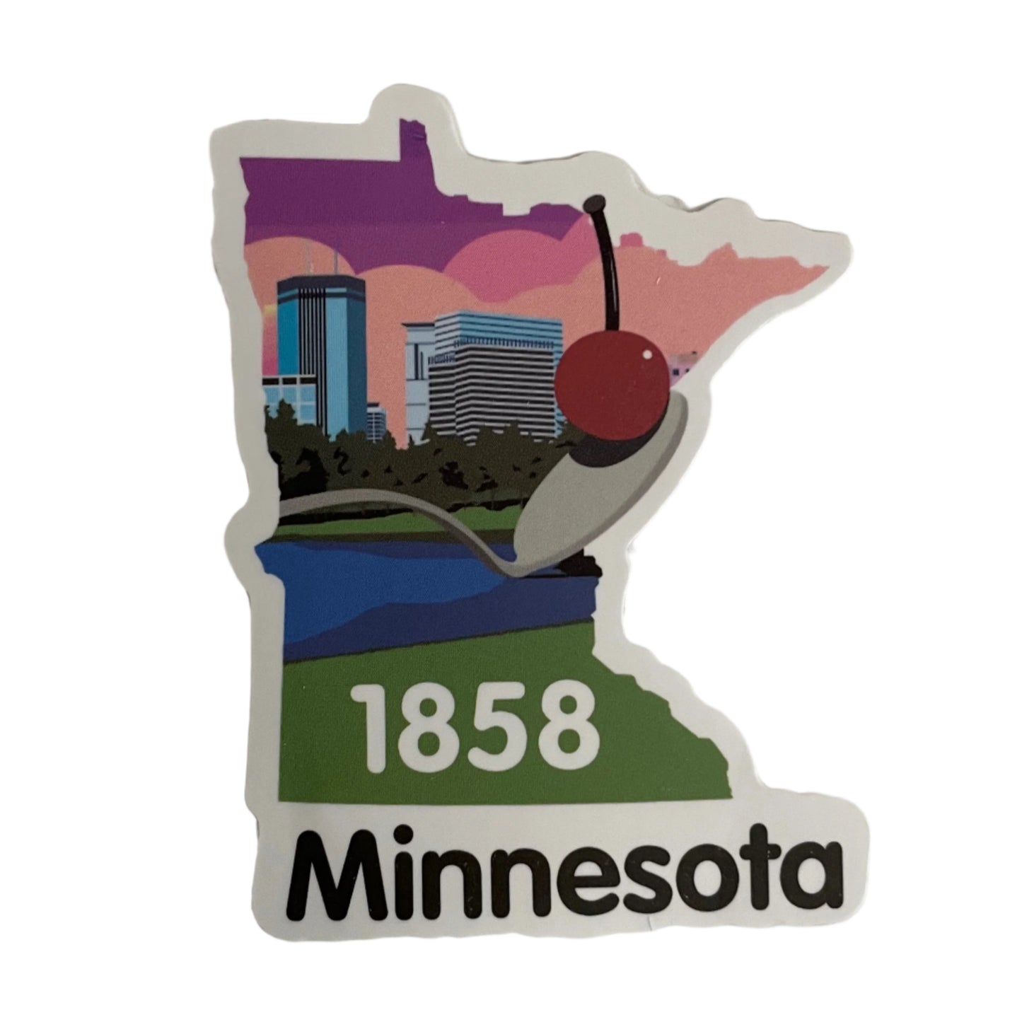 Minnesota State Sticker