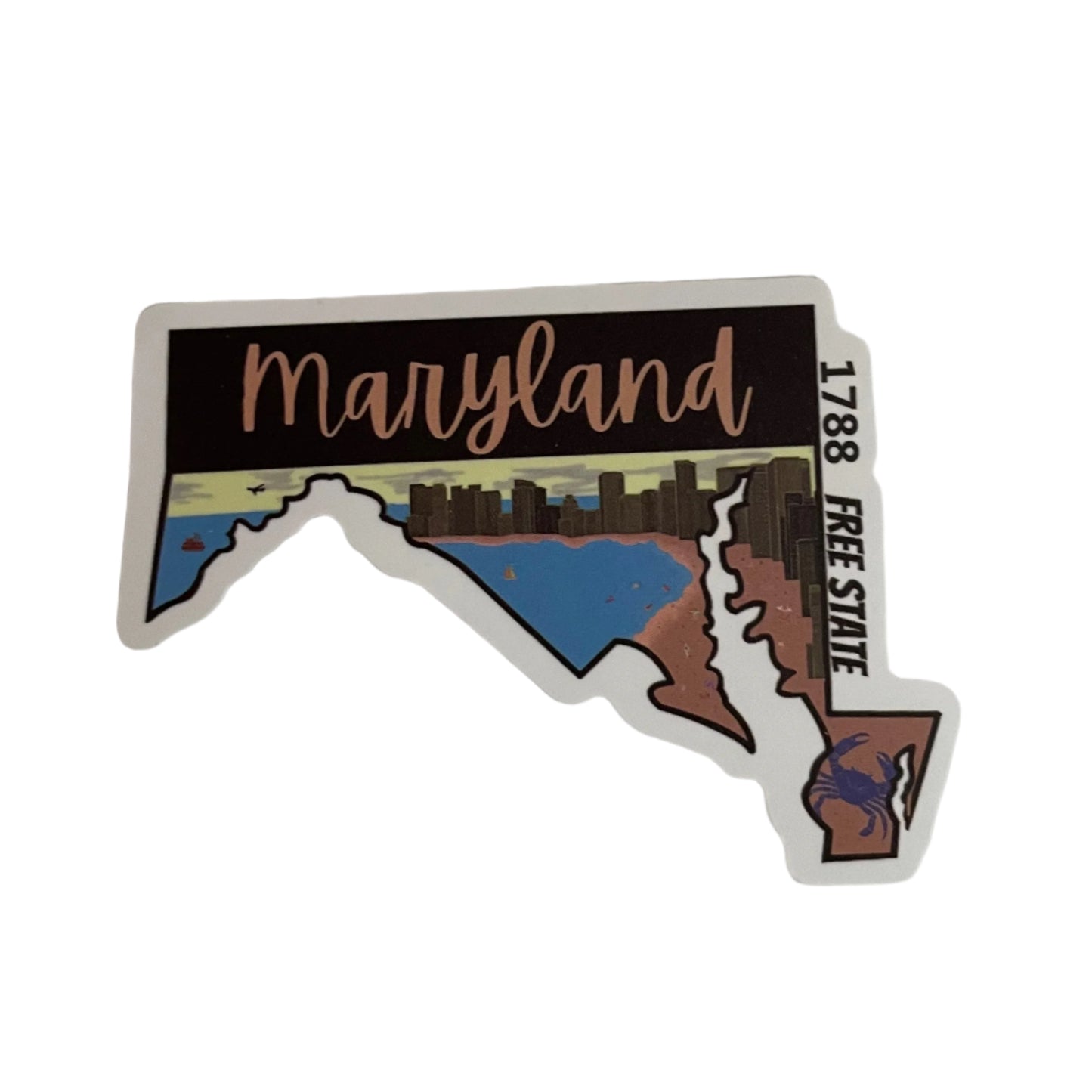 Maryland State Sticker