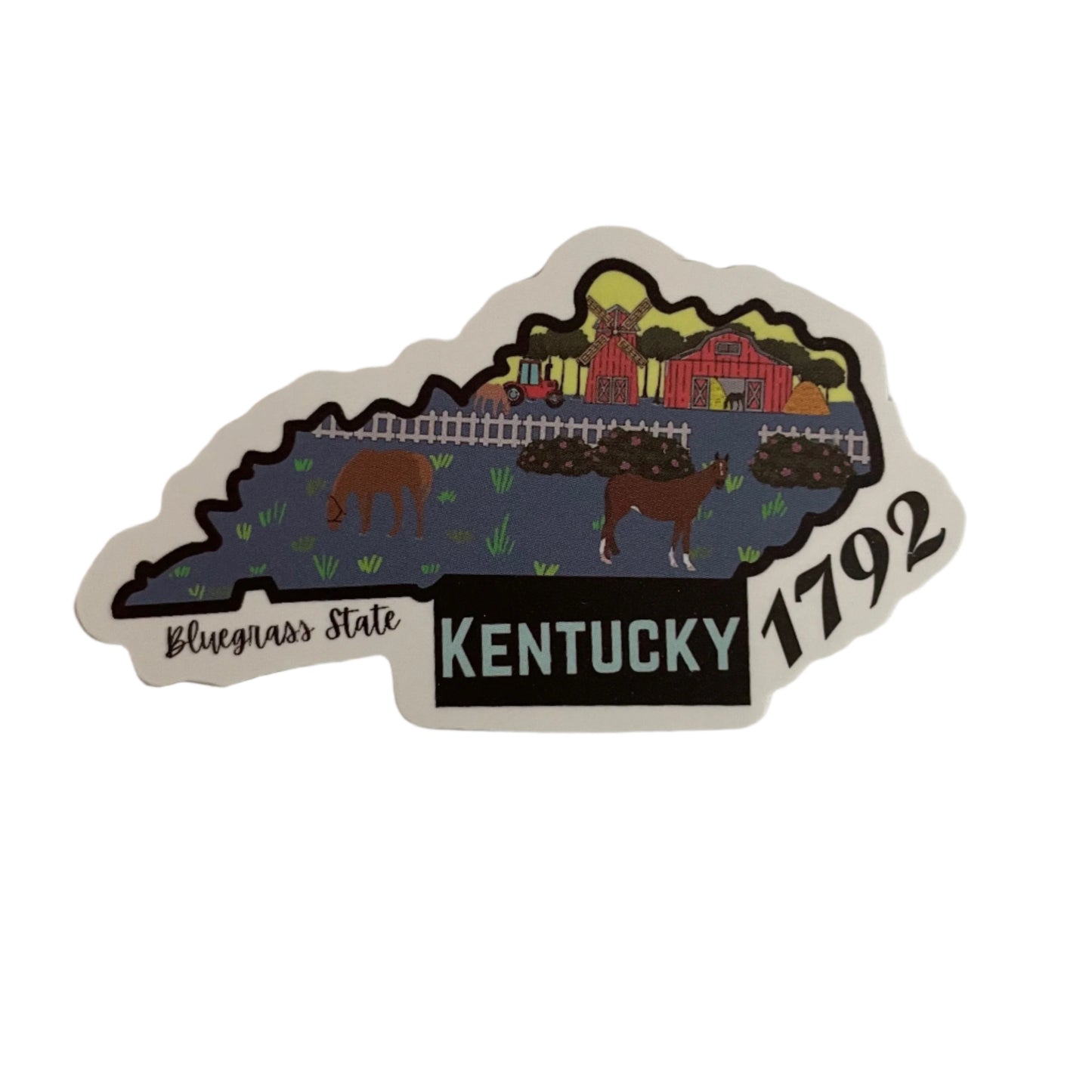 Kentucky State Sticker