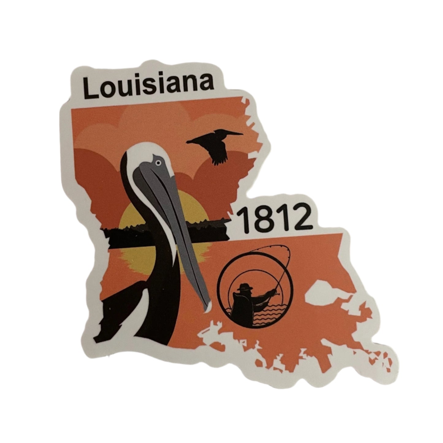 Louisiana State Sticker