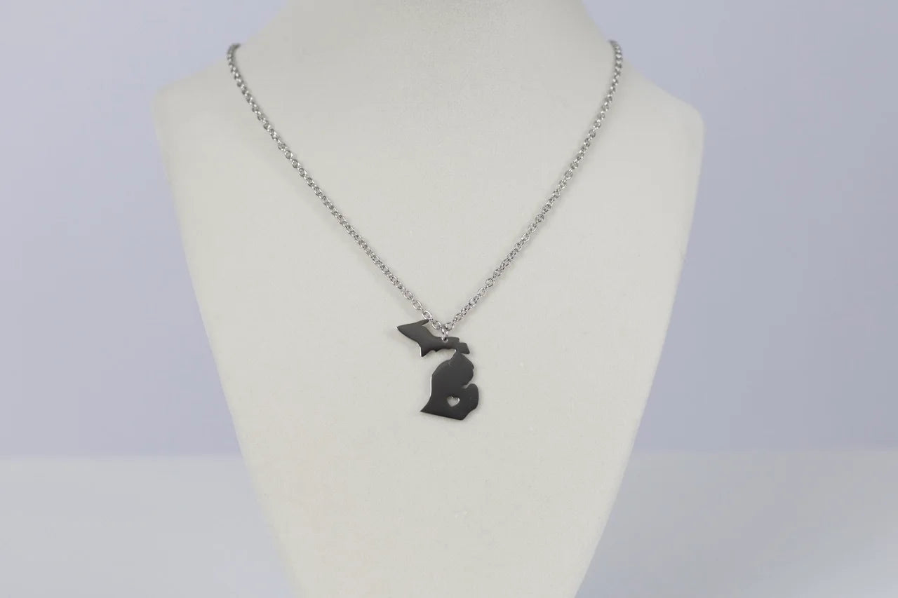 Michigan State Necklace