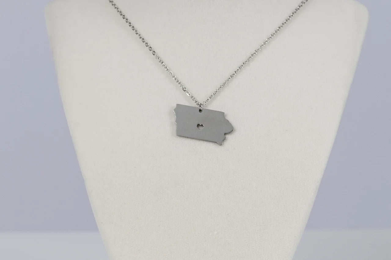 Iowa State Necklace