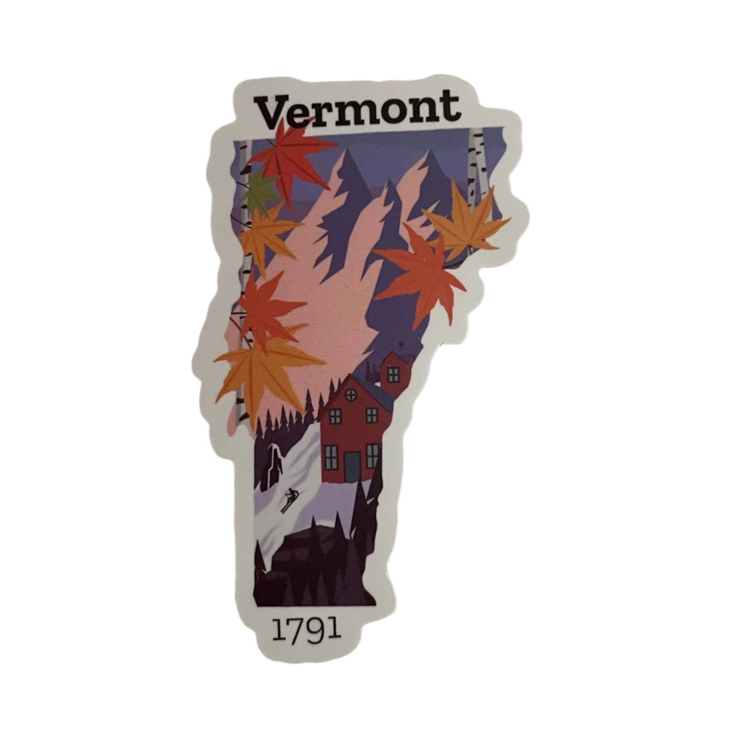 Vermont State Sticker