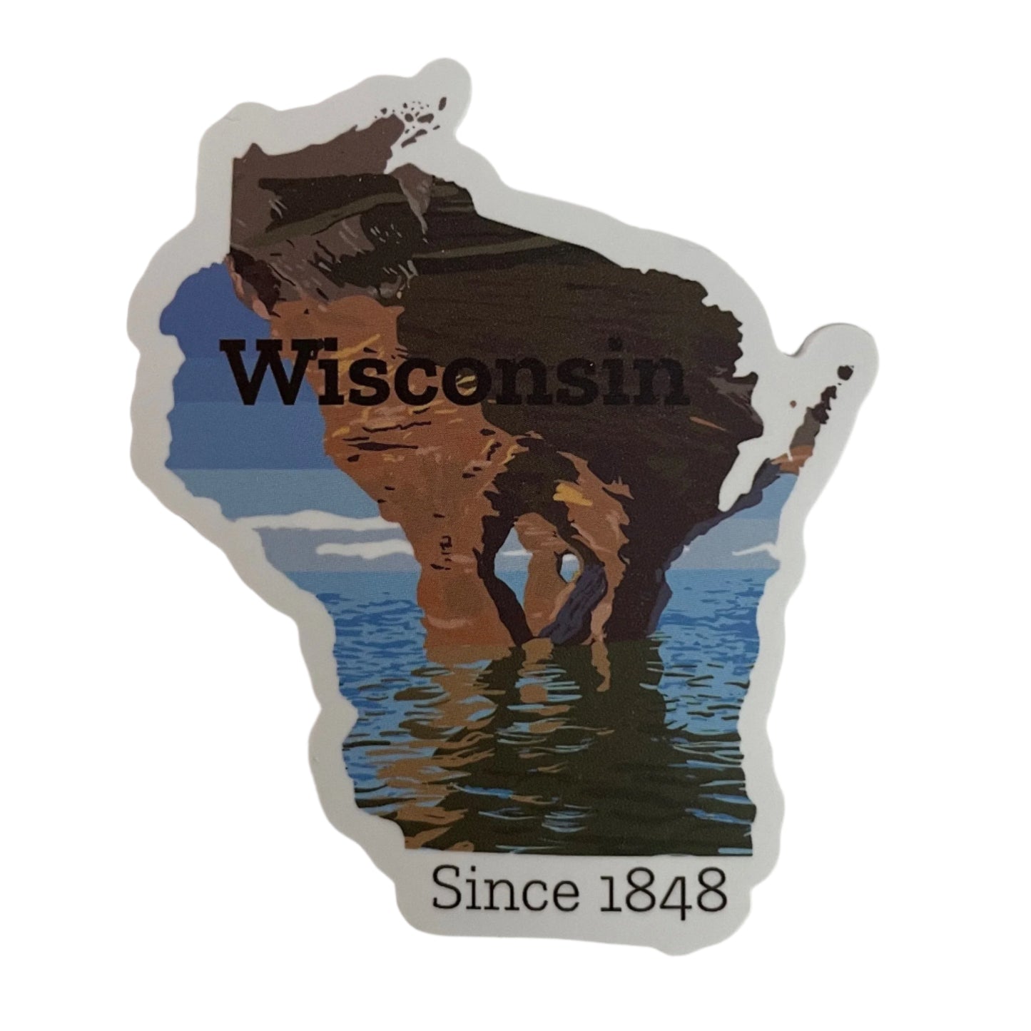 Wisconsin State Sticker