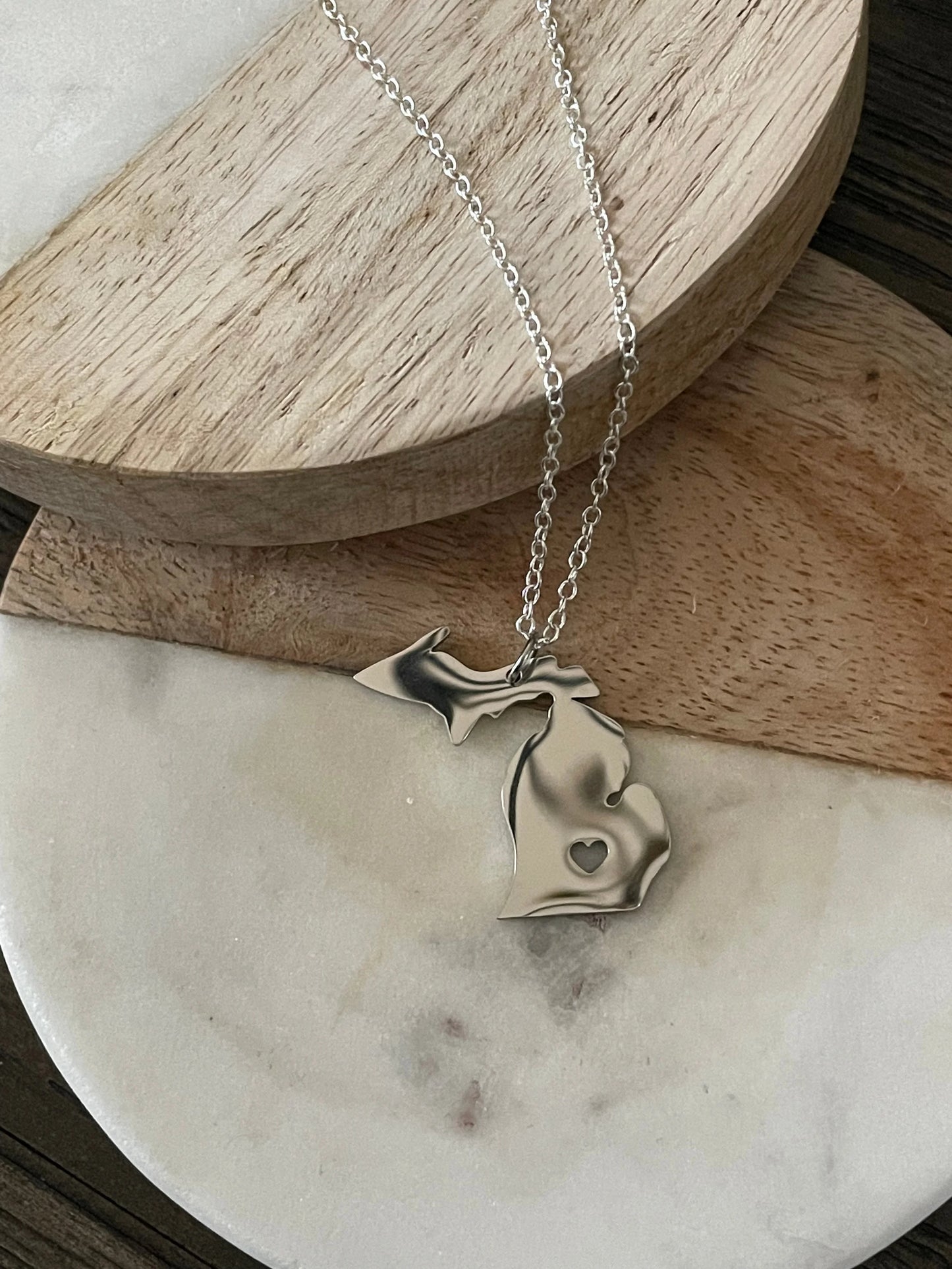 Michigan State Necklace