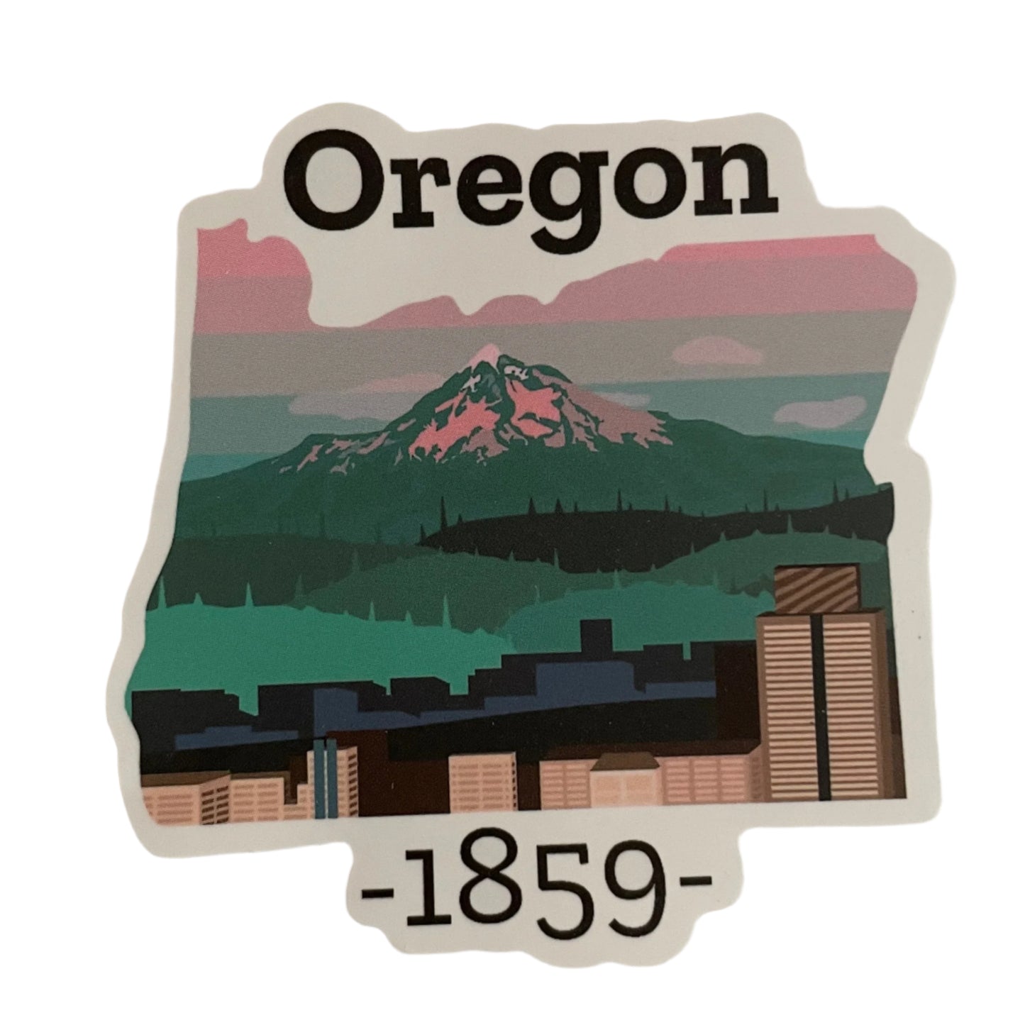 Oregon State Sticker