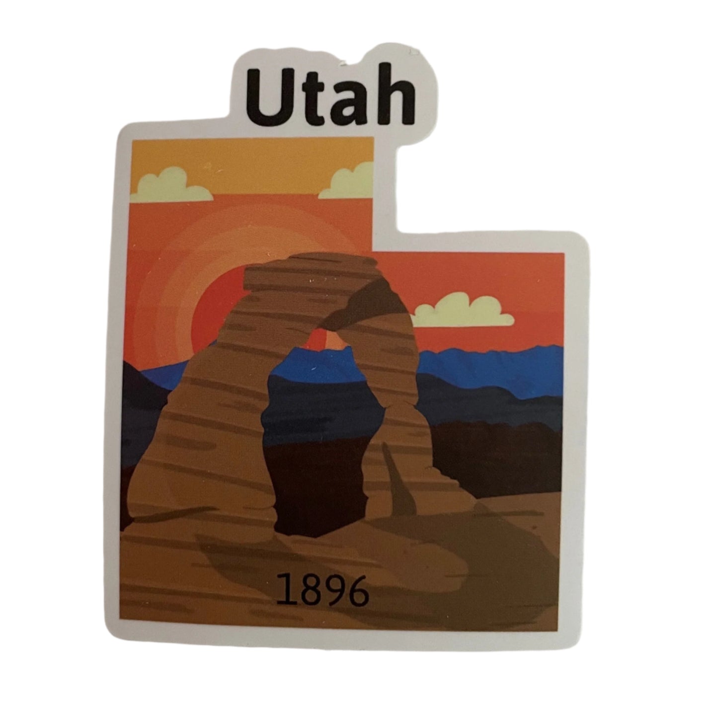 Utah State Sticker