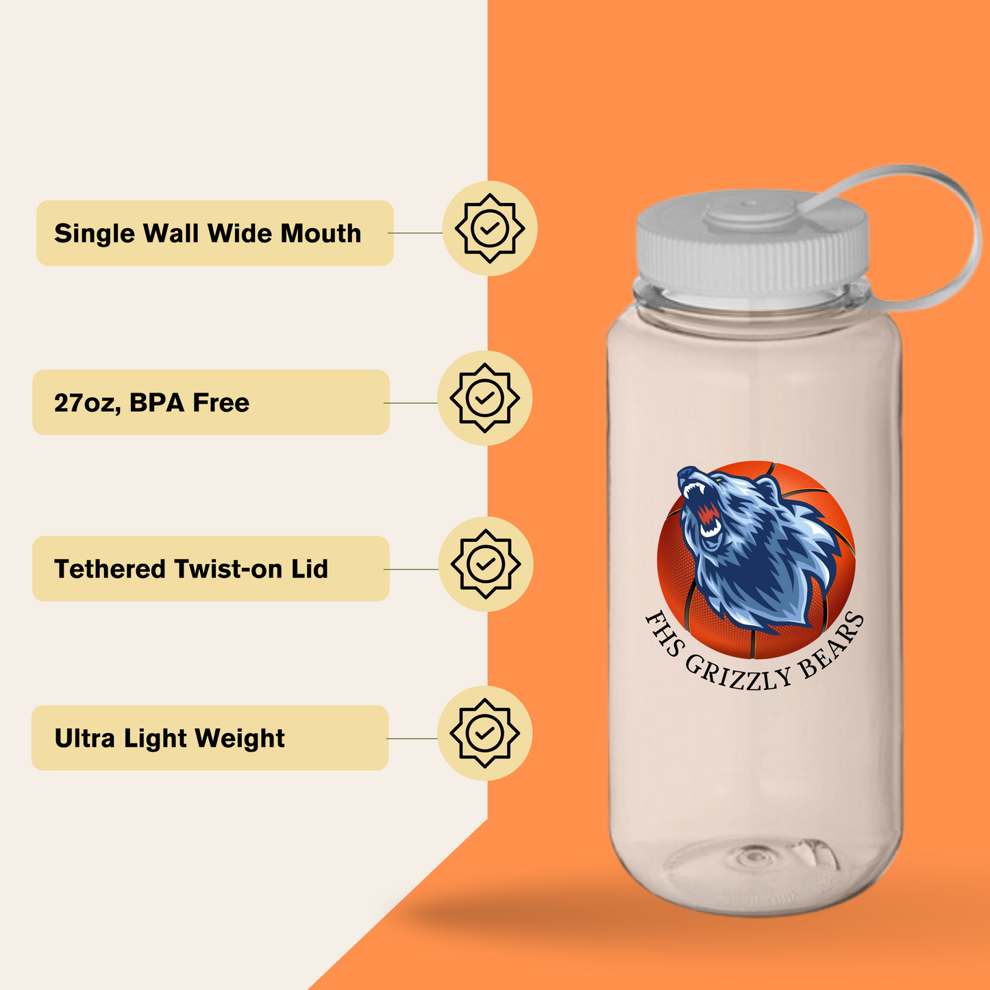 Tritan Water Bottle