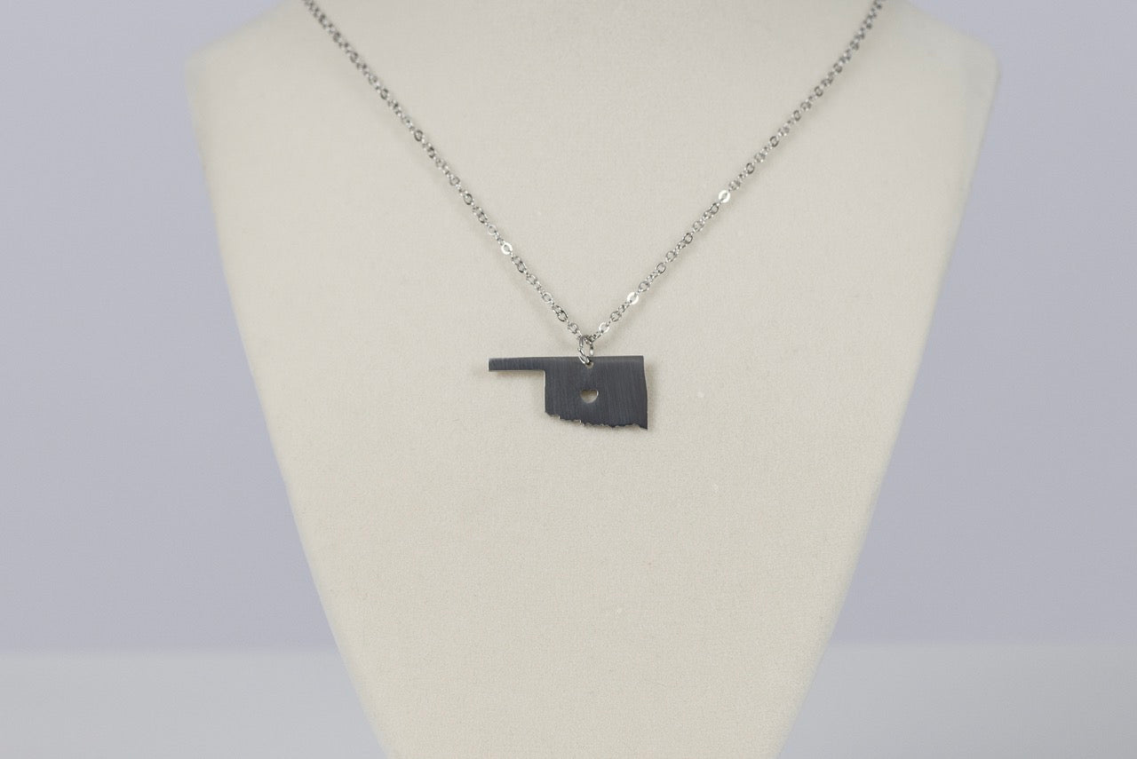 Oklahoma State Necklace