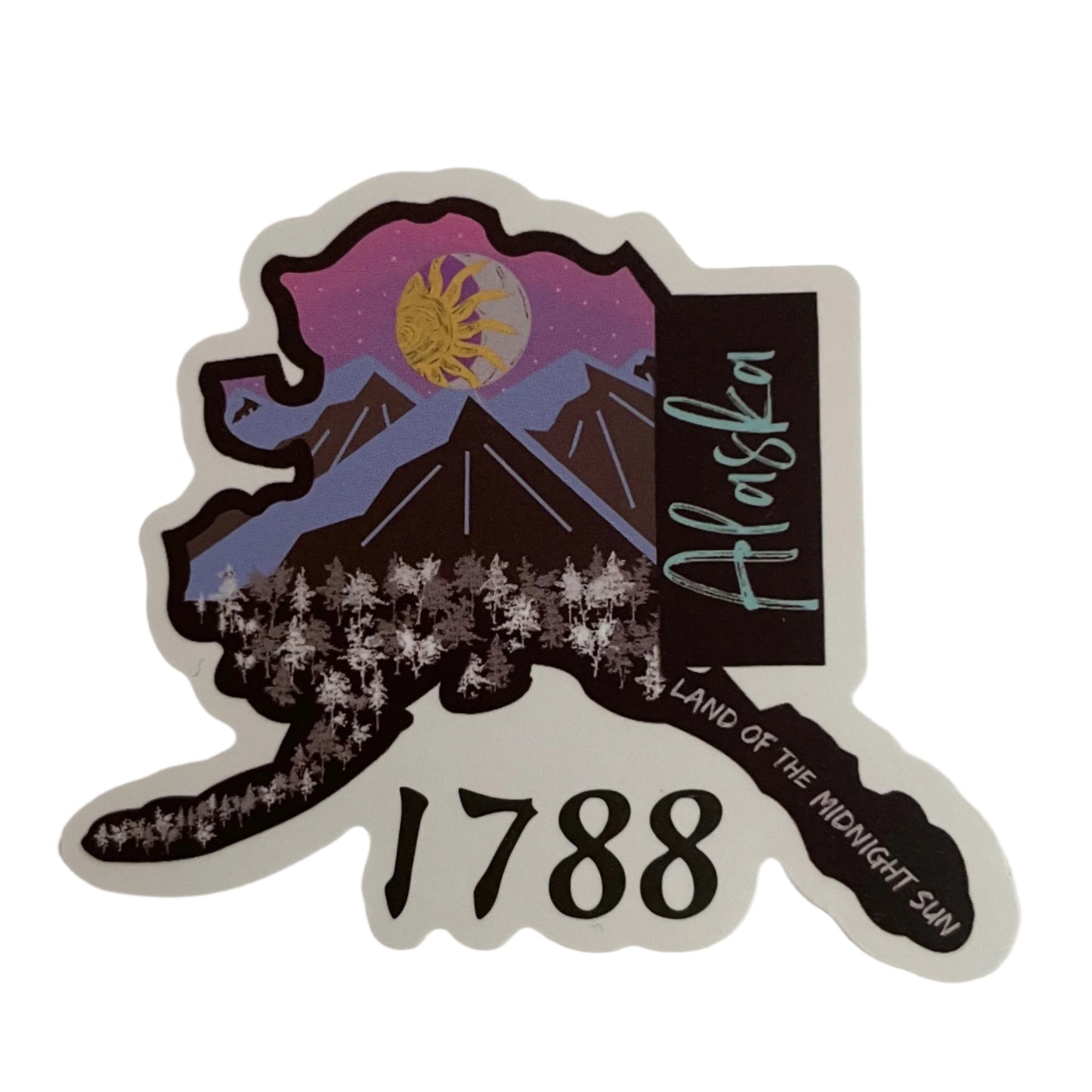 Alaska State Sticker