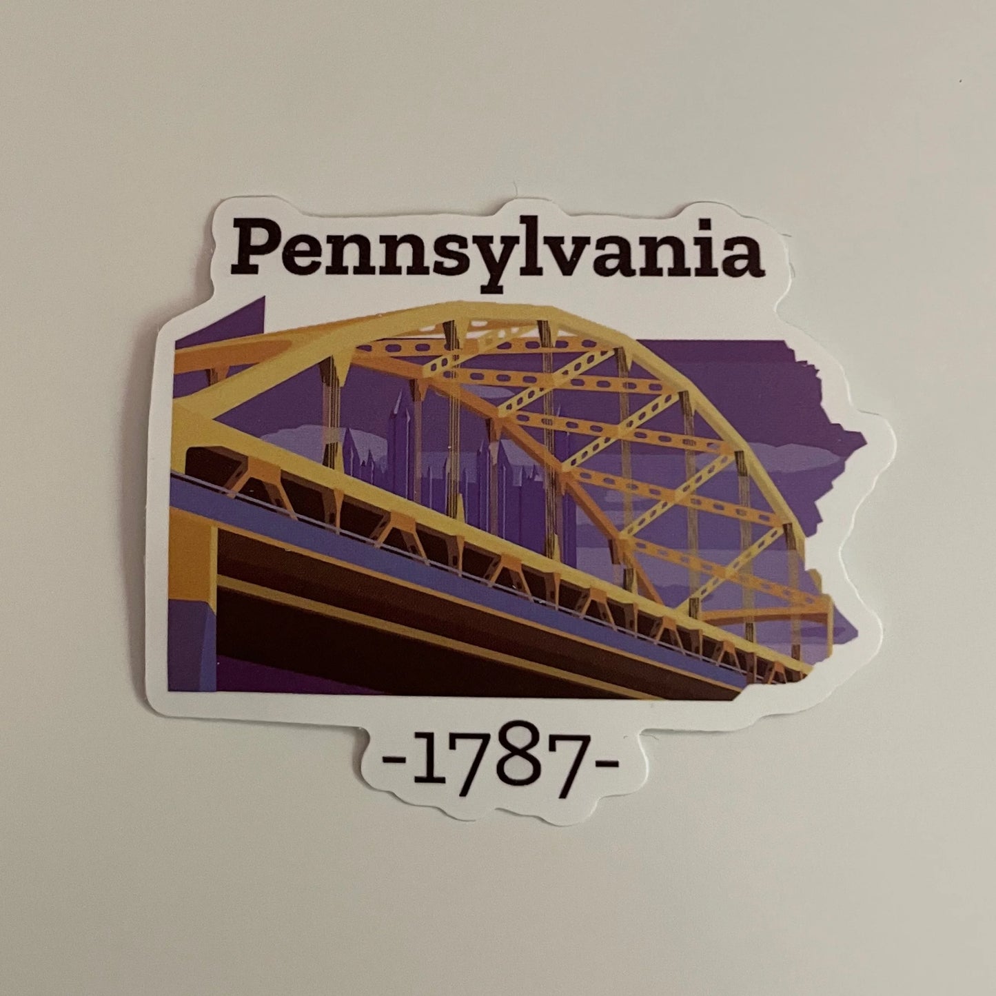 Pennsylvania State Sticker