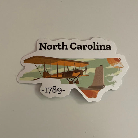 North Carolina State Sticker