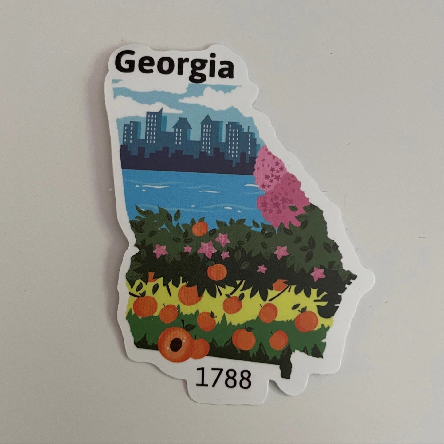 Georgia State Sticker