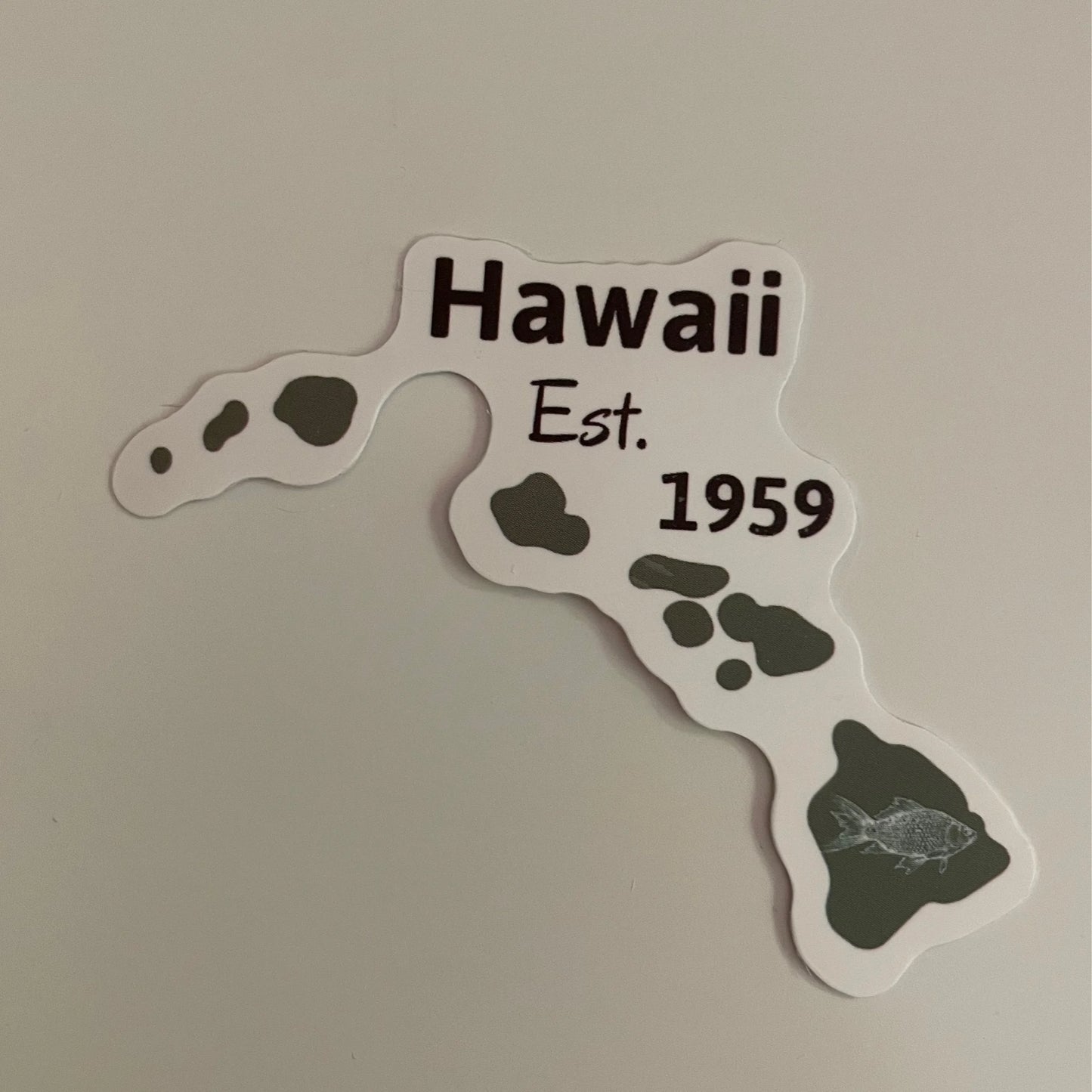 Hawaii State Sticker