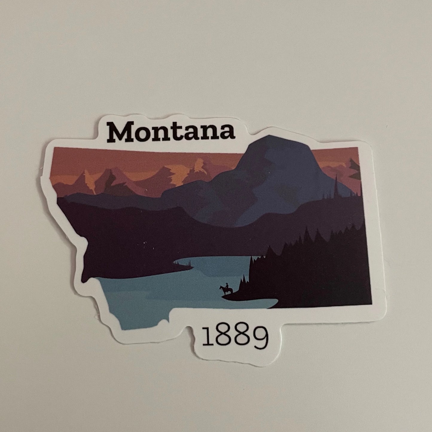 Montana State Sticker