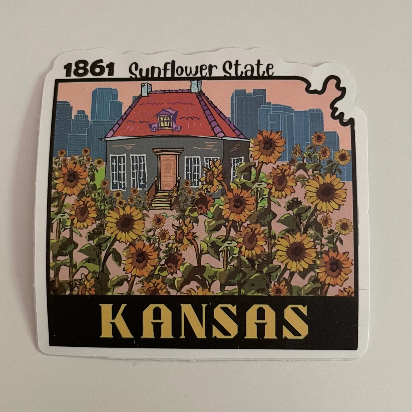 Kansas State Sticker