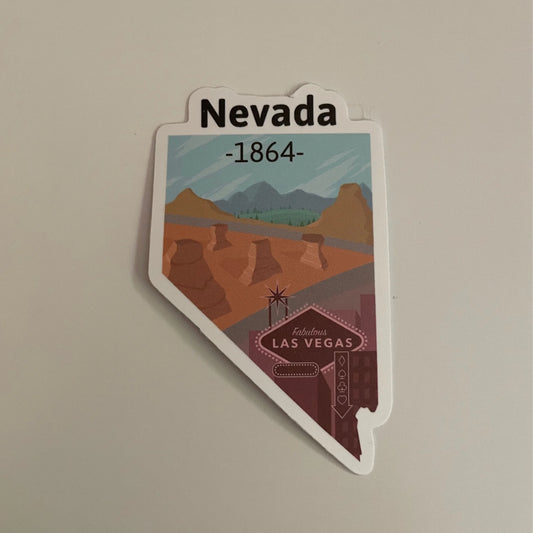 Nevada State Sticker