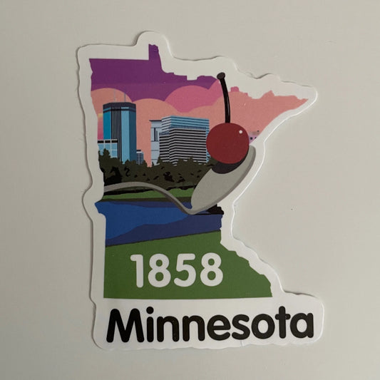 Minnesota State Sticker