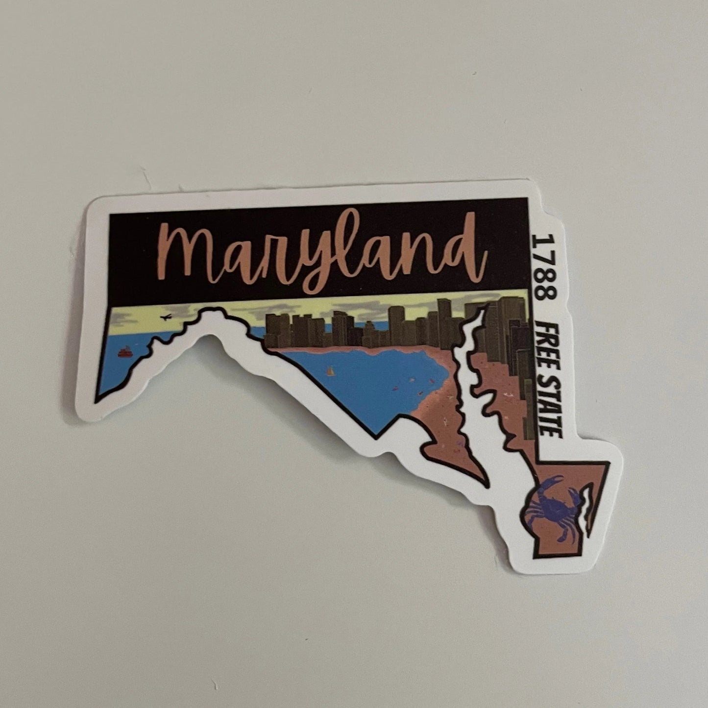 Maryland State Sticker