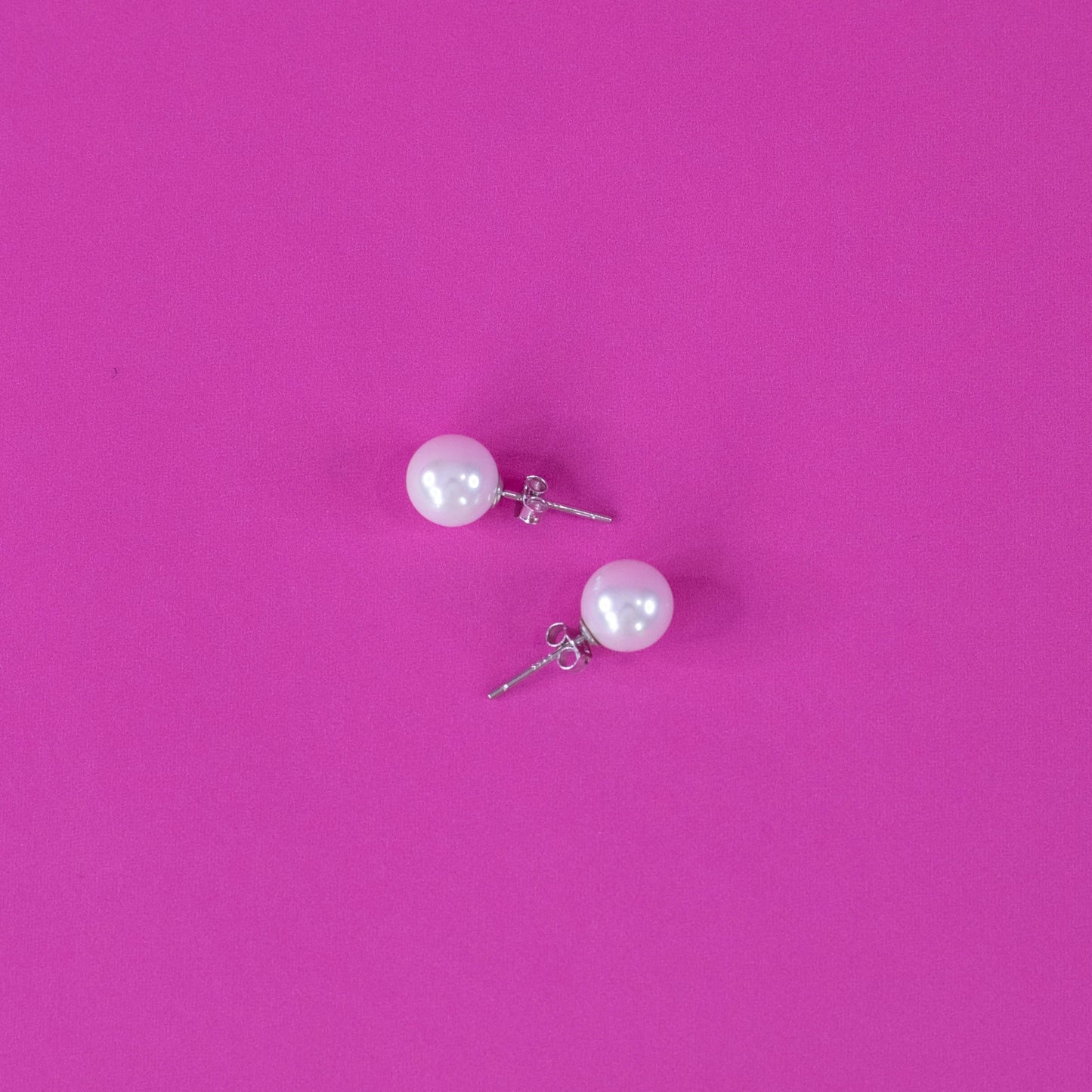 Faux Pearl Earrings