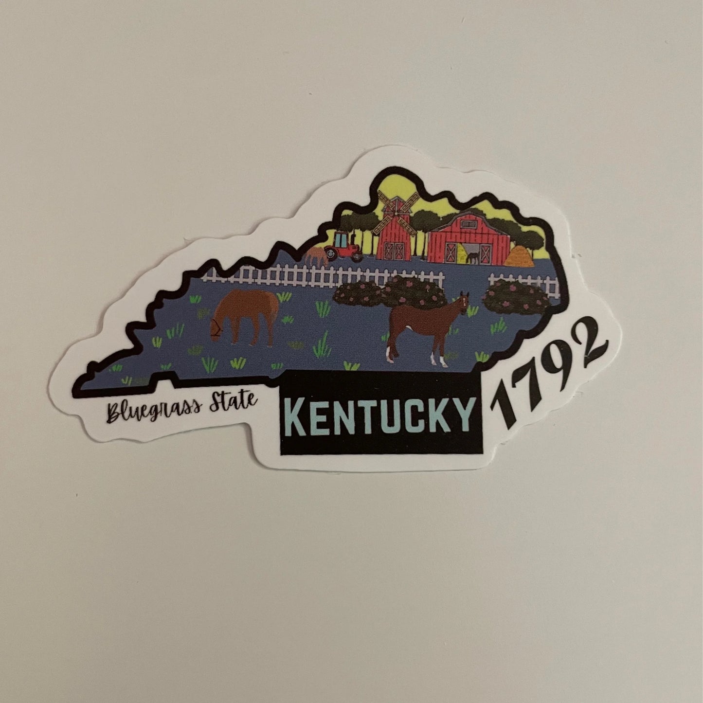 Kentucky State Sticker