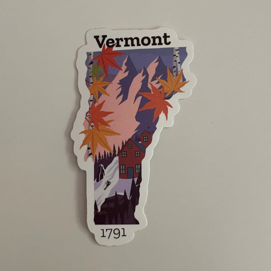 Vermont State Sticker