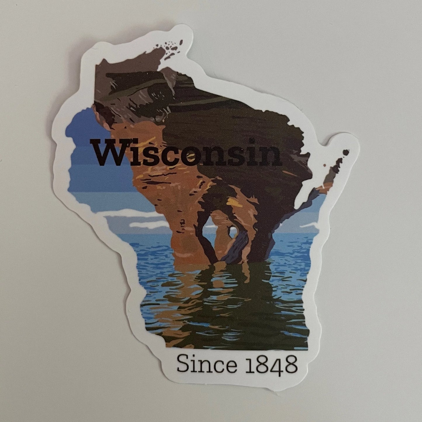 Wisconsin State Sticker