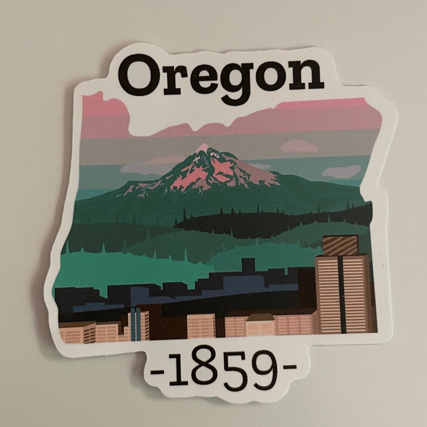 Oregon State Sticker