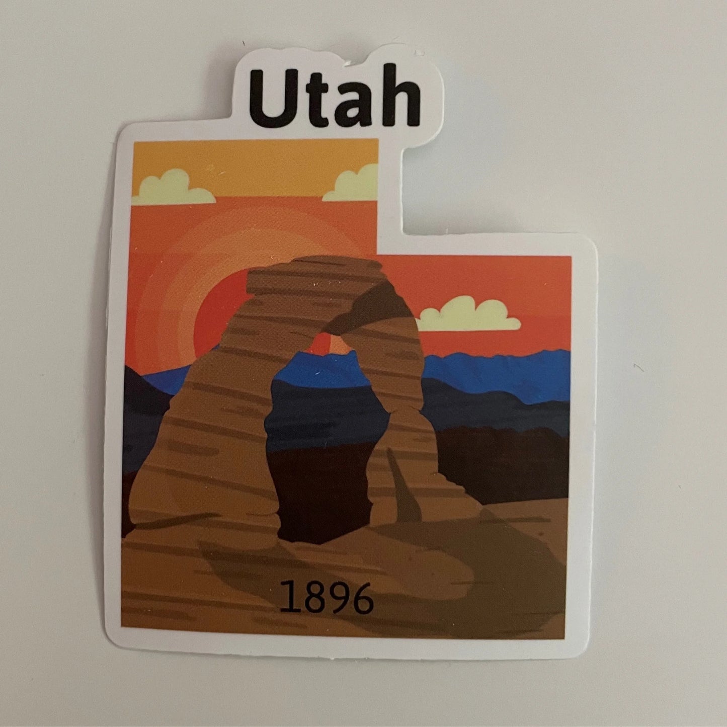 Utah State Sticker