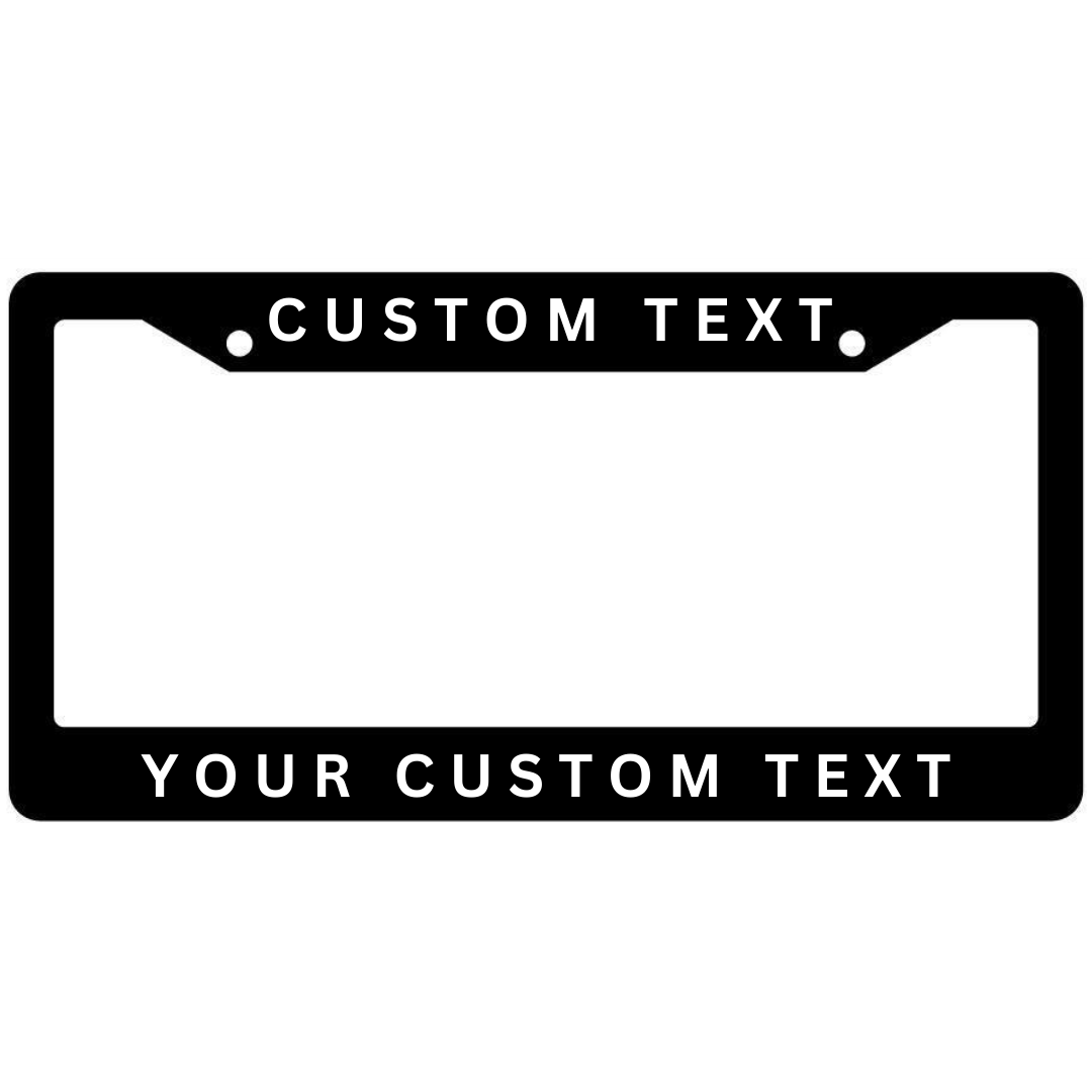 Plastic License Plate Frame