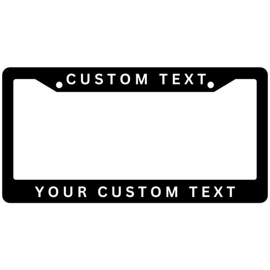 Plastic License Plate Frame