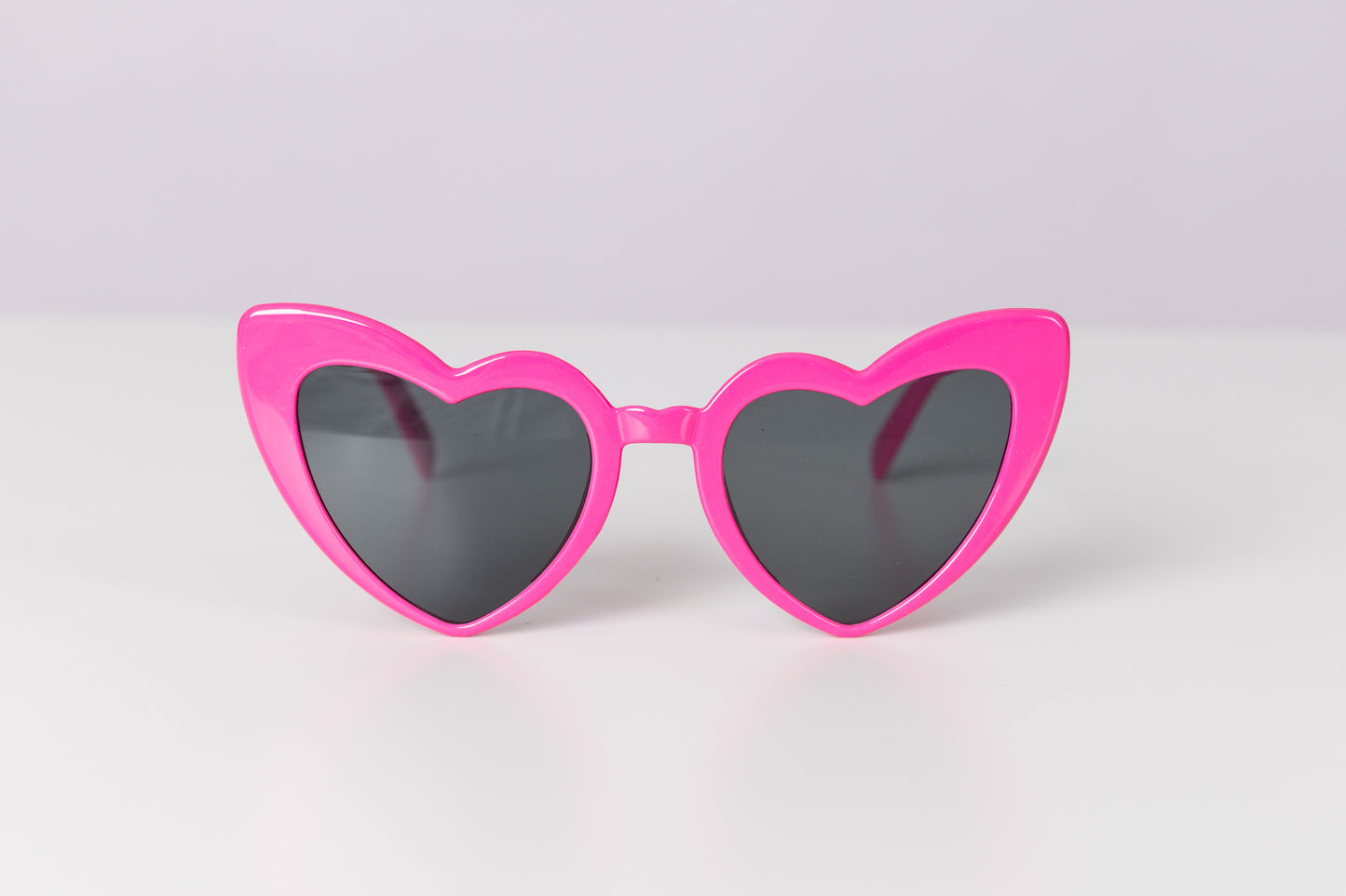 Hot Pink Heart Sunglasses
