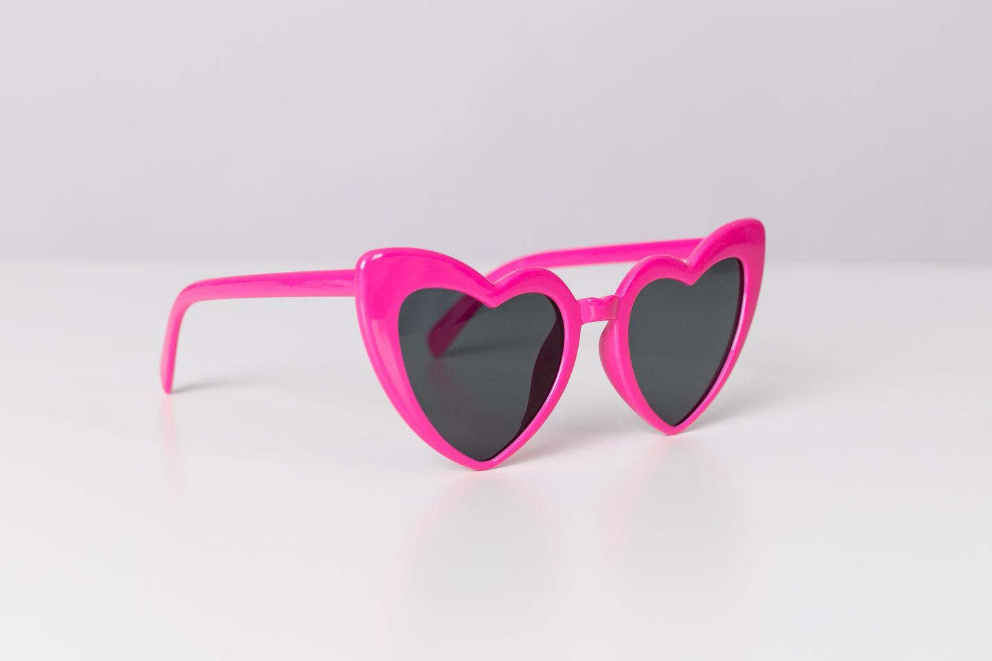 Hot Pink Heart Sunglasses