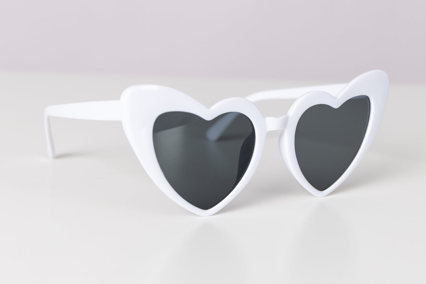 White Heart Sunglasses