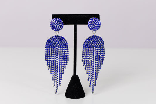 Blue Dangle Earrings