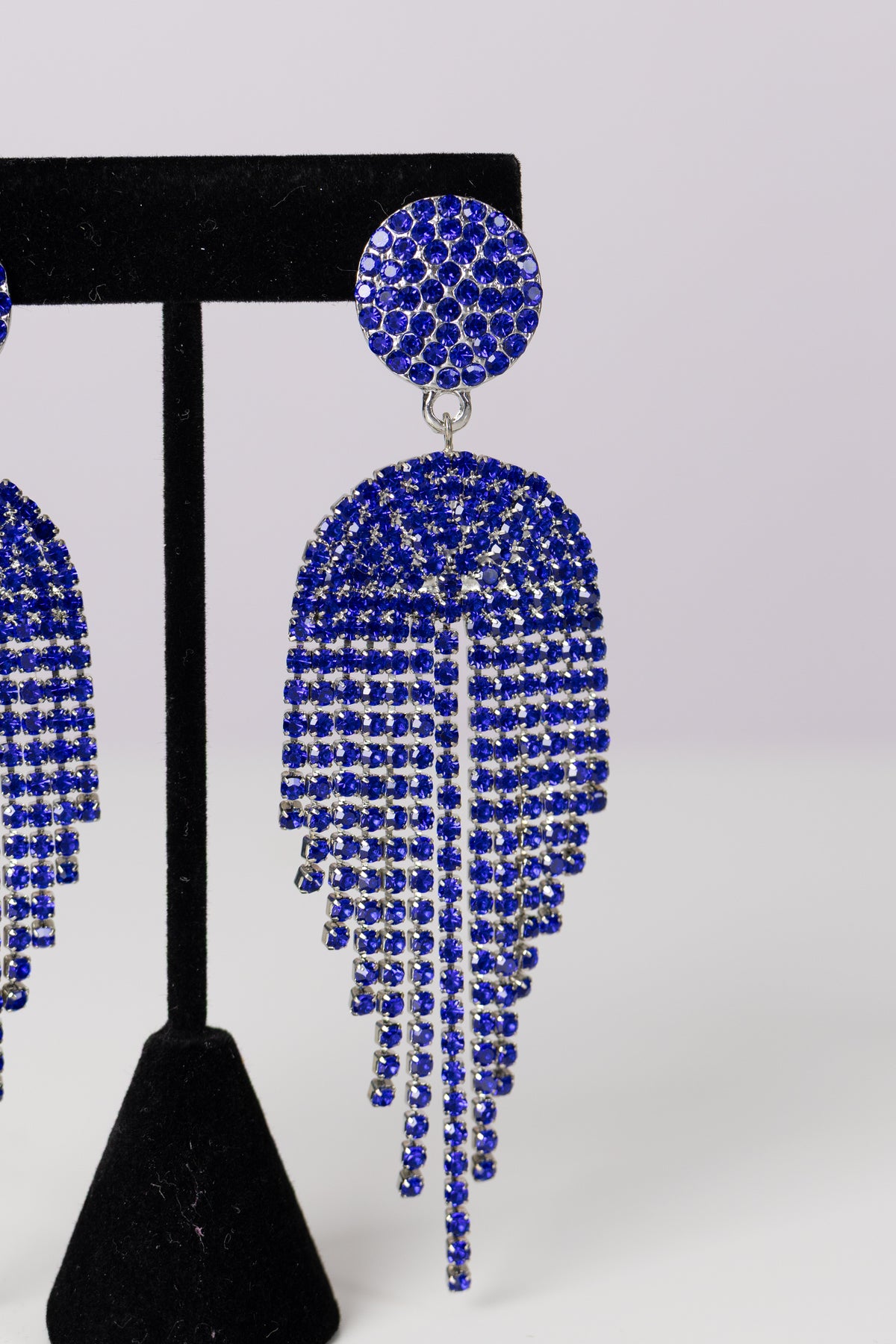 Blue Dangle Earrings