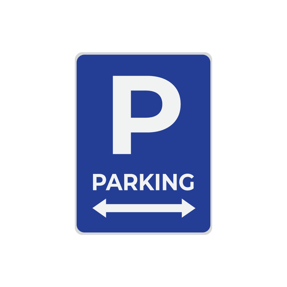 Aluminum Parking Lot Signs