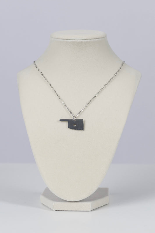 Oklahoma State Necklace