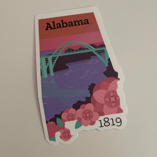 Alabama State Sticker